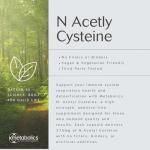 N-Acetyl Cysteine Capsules 375mg - 60 Count