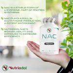NAC Supplement 750mg – Vegan N-Acetyl-Cysteine Capsules