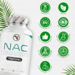 NAC Supplement 750mg – Vegan N-Acetyl-Cysteine Capsules