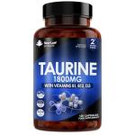 High Strength Taurine Capsules with B1, B12, D3