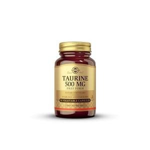 Solgar Taurine 500 mg Vegan Capsules - 50 Count