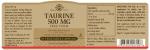 Solgar Taurine 500 mg Vegan Capsules - 50 Count