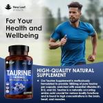 High Strength Taurine Capsules with B1, B12, D3