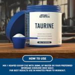 Taurine Powder 1000mg for Muscle Recovery & Hydration