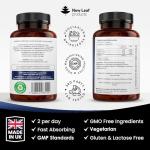 High Strength Taurine Capsules with B1, B12, D3