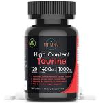 Taurine 1000 mg Vegan Caplets for Vital Health