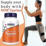 Now Foods Double Strength Taurine 1000mg Vegan Capsules