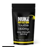 Nuke Nutrition 1800mg Taurine Capsules for Energy