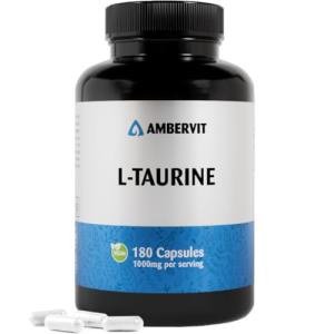 High Dose Vegan Taurine 1000mg - 180 Capsules