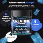 Creatine Gummies 5000mg with B12 & L-Taurine