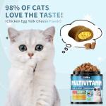 Cat Multivitamin Chews for Energy and Coat Health