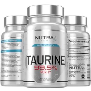 Taurine Supplement 2000mg, Pure & Potent Capsules