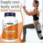 Now Foods Taurine Vegan Powder, 227g