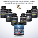 Pure L-Taurine Amino Acid for Energy, 120 Capsules