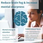 Focus Nootropic Brain Supplement for Concentration, 60 Capsules