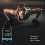 Bandini L-Taurine 1000mg Vegan Capsules - 180 Count