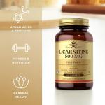 Solgar L-Carnitine 500 mg Tablets, 60 Count