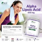 Alpha Lipoic Acid 650mg Vegan Capsules - 150 Count