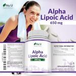 Alpha Lipoic Acid 650mg Vegan Capsules - 150 Count
