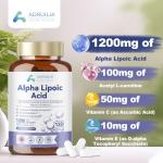 Alpha Lipoic Acid 1200mg Supplement with Vitamins