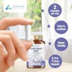 Alpha Lipoic Acid 1200mg Supplement with Vitamins