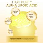 Nerve Savior Supplement with Alpha Lipoic Acid, 120 Capsules