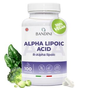 Bandini® Alpha Lipoic Acid 200mg Vegan Capsules
