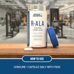 Applied Nutrition R-Alpha Lipoic Acid 200mg Capsules