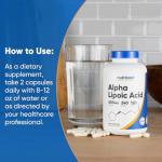 Nutricost Alpha Lipoic Acid 600mg, 240 Capsules