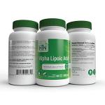 Alpha Lipoic Acid 600mg Vegan Capsules - 60 Count