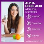 Alpha Lipoic Acid 650mg Vegan Capsules, 120 Count
