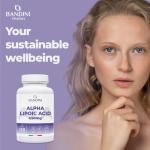 Bandini® Alpha Lipoic Acid 650mg Vegan Capsules