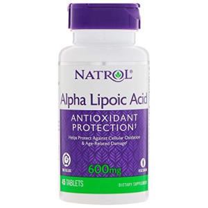 Natrol Alpha Lipoic Acid 600mg Time Release 45 Tabs