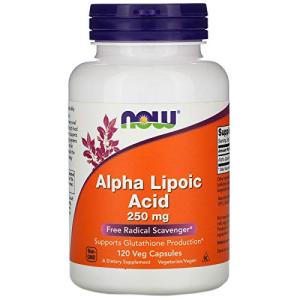 NOW Foods Alpha Lipoic Acid 250mg, 120 Capsules