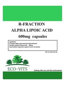 Alpha Lipoic Acid 600mg - Antioxidant Support 30 Caps