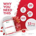 Astaxanthin 12mg - 180 High Strength Softgels