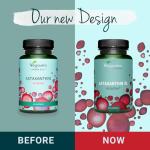 Vegavero Astaxanthin Antioxidant Supplement - 60 Vegan Caps