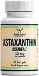 AstaReal Natural Astaxanthin 12 mg - 50 Softgels