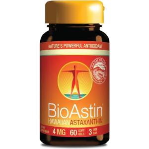 Nutrex Hawaii BioAstin Astaxanthin 60 Softgels