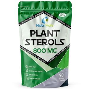 Vegan Plant Sterols 800mg for Heart Health - 90 Caps