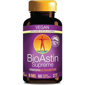 Nutrex Hawaii BioAstin Astaxanthin 6mg Vegan Softgels