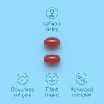 Vegan Omega 3 DHA Capsules with Flaxseed Oil