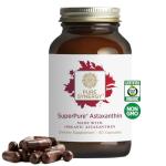 SuperPure Organic Astaxanthin Antioxidant Supplement - 60 Capsules