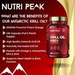 Antarctic Krill Oil Softgels 2000MG for Heart Health