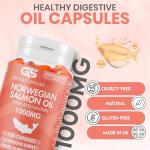 Norwegian Salmon Oil 1000mg with Astaxanthin