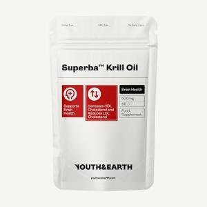 Youth & Earth Superba Red Krill Oil 500mg