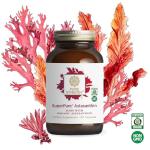 SuperPure Organic Astaxanthin Antioxidant Supplement - 60 Capsules