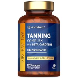 Beta Carotene Tanning Tablets with L-Tyrosine & Vitamins