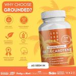 Grounded Beta Carotene Tanning Tablets - 120 Count