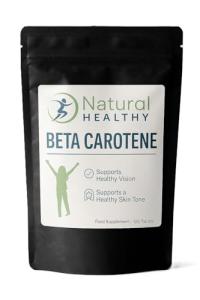 Beta Carotene 8mg - 120 Tablets for Vision Support
